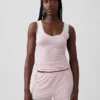 En Yumuşak Modal Dantel Süslemeli Pijama Tank Top