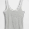 En Yumuşak Modal Dantel Süslemeli Pijama Tank Top