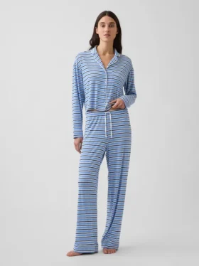 En Yumuşak Modal Kısa Pijama Üst Giyim