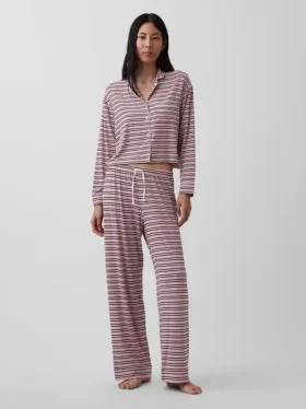 En Yumuşak Modal Kısa Pijama Üst Giyim