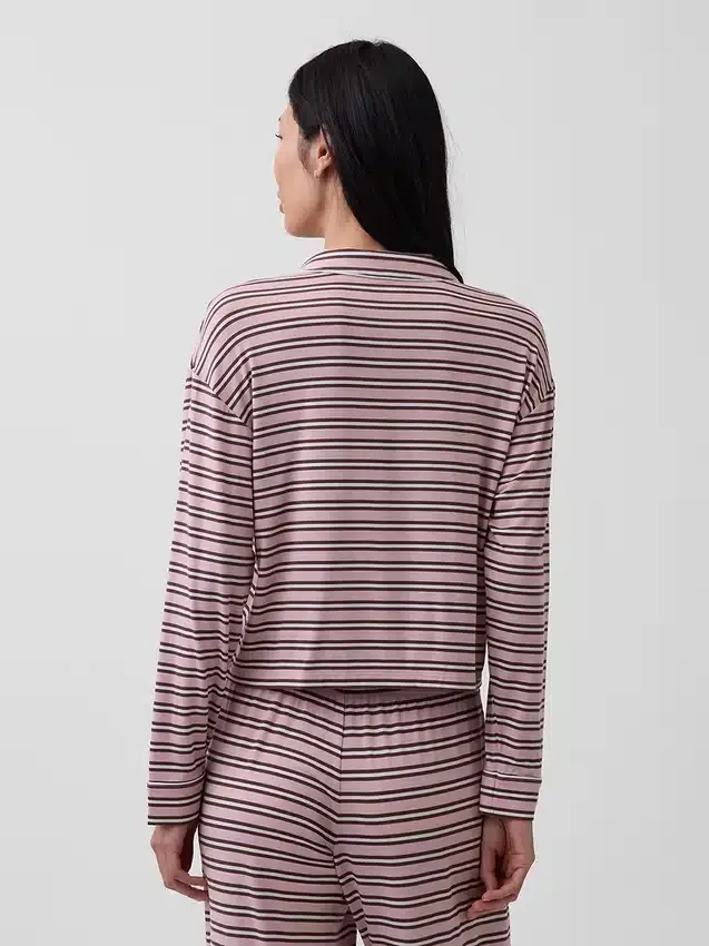 En Yumuşak Modal Kısa Pijama Üst Giyim