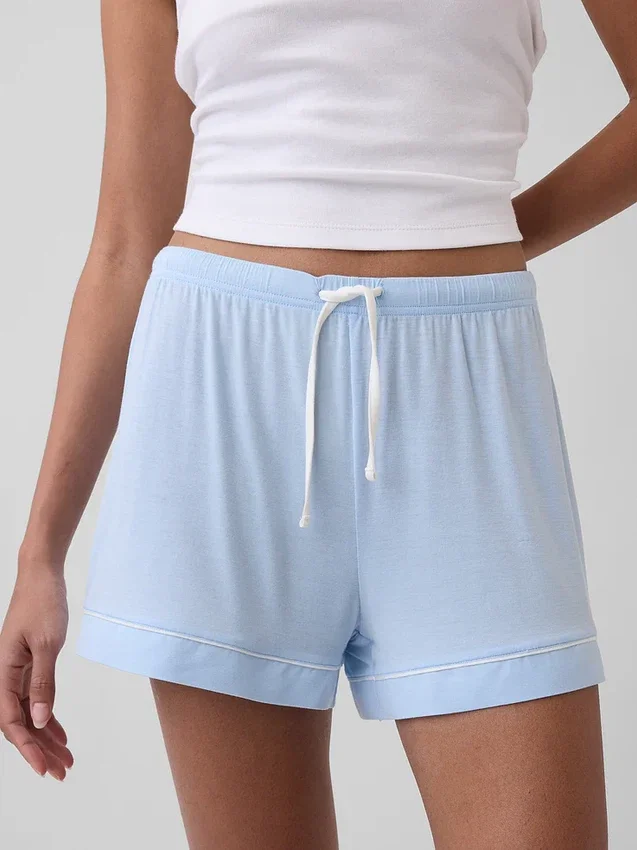 En Yumuşak Modal Pijama Şortları