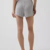 En Yumuşak Modal Ribana Pijama Şortları