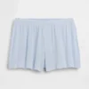 En Yumuşak Modal Ribana Pijama Şortları