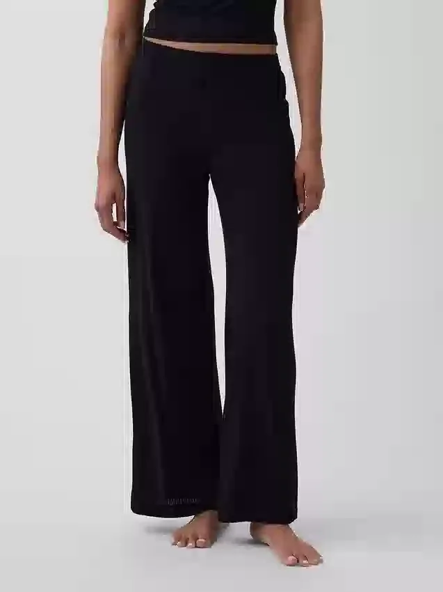 En Yumuşak Modal Ribana Pijama Pantolonu