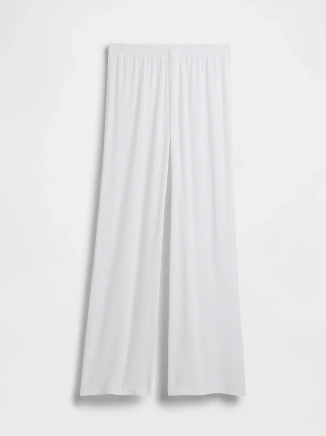 En Yumuşak Modal Ribana Pijama Pantolonu