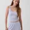 En Yumuşak Modal Ribana Pijama Tank Top