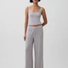 En Yumuşak Modal Ribana Pijama Tank Top