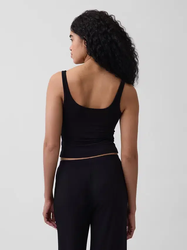 En Yumuşak Modal Ribana Pijama Tank Top