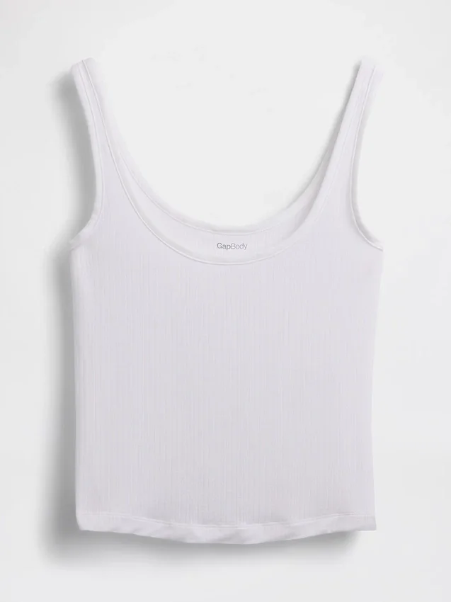 En Yumuşak Modal Ribana Pijama Tank Top