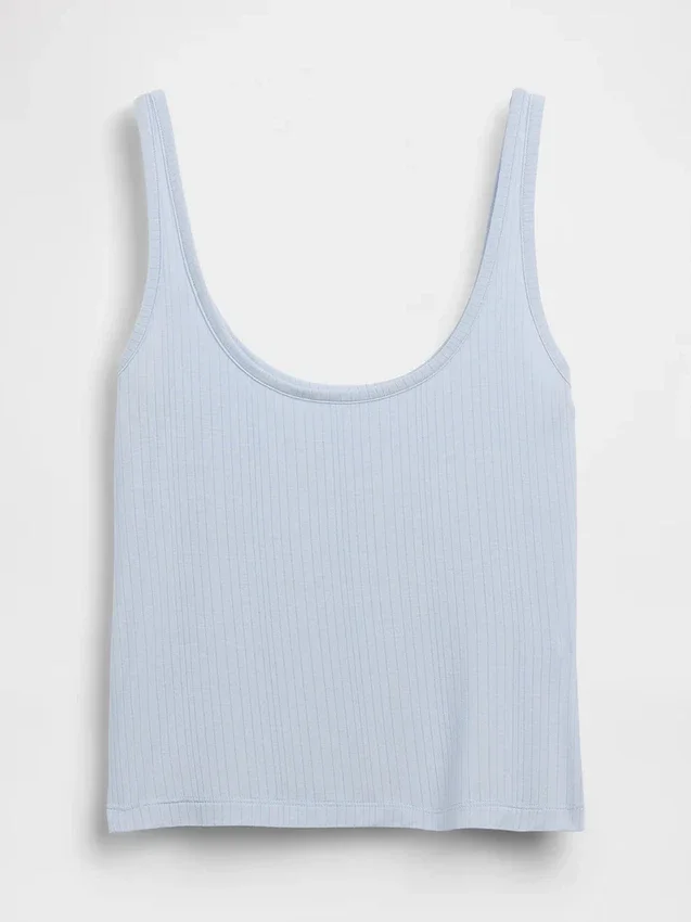 En Yumuşak Modal Ribana Pijama Tank Top