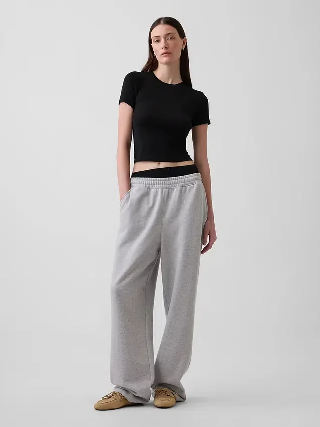 En Yumuşak Modal Ribana Pijama Tişörtü