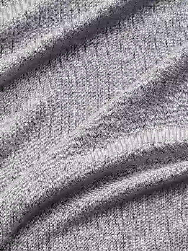 En Yumuşak Modal Ribana Pijama Tişörtü
