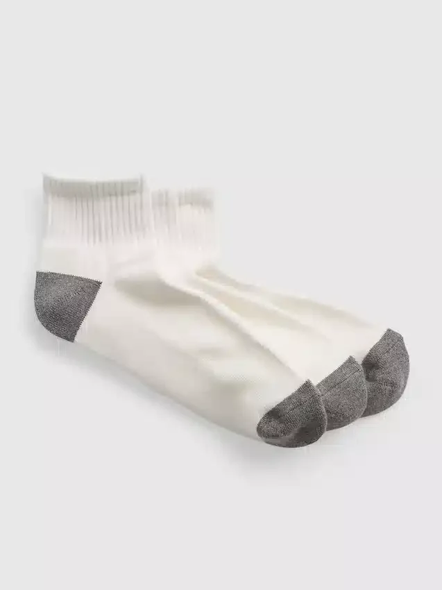 Çeyrek Boy Çoraplar (3'lü Paket)