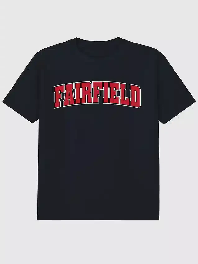 Fairfield Üniversitesi Arch Logo İkincil Grafikli Tişört
