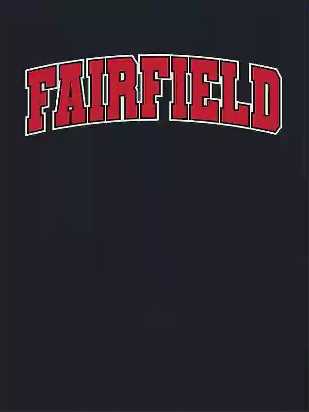 Fairfield Üniversitesi Arch Logo İkincil Grafikli Tişört