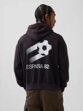 FIFA Dünya Kupası™ Vintagesoft Havlu Kumaş Oversized Kapüşonlu Sweatshirt