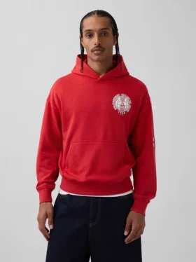 FIFA Dünya Kupası™ Vintagesoft Havlu Kumaş Oversized Kapüşonlu Sweatshirt