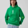 FIFA Dünya Kupası™ Vintagesoft Havlu Kumaş Oversized Kapüşonlu Sweatshirt