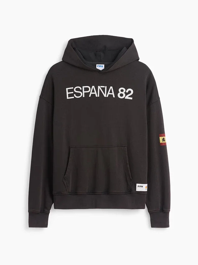 FIFA Dünya Kupası™ Vintagesoft Havlu Kumaş Oversized Kapüşonlu Sweatshirt