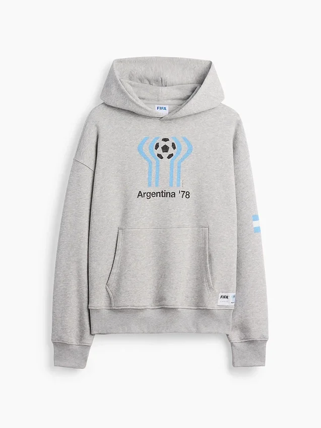 FIFA Dünya Kupası™ Vintagesoft Havlu Kumaş Oversized Kapüşonlu Sweatshirt