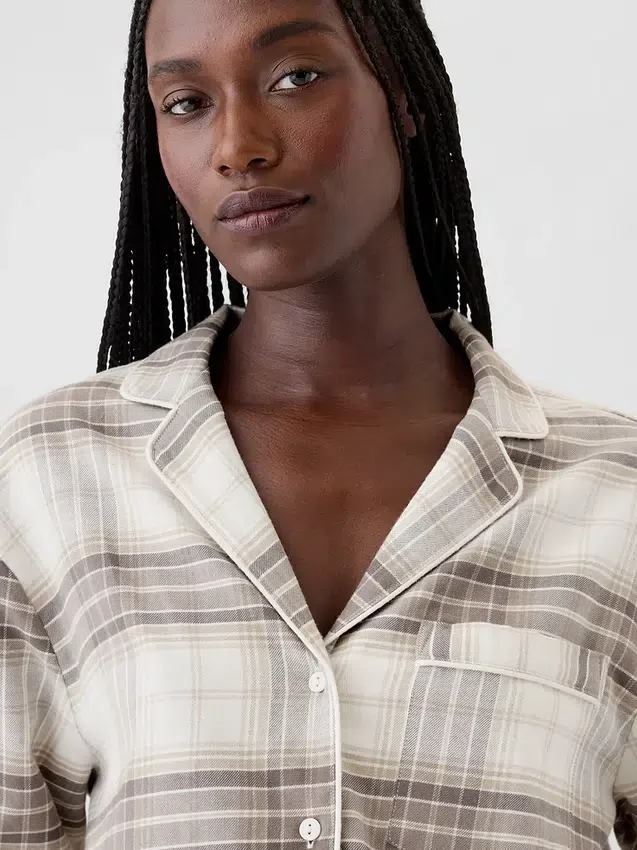 Flanel Pijama Takımı