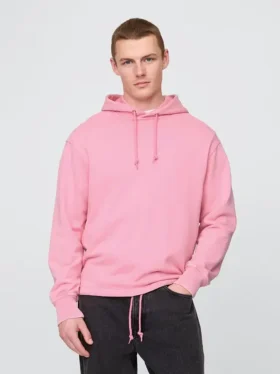 GAP Ağır Fransız Teri Logolu Kapüşonlu Sweatshirt