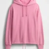 GAP Ağır Fransız Teri Logolu Kapüşonlu Sweatshirt
