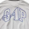 GAP × Awake Ny Ağır Dokuma Oversized Çeyrek Fermuarlı Kazak
