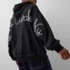Gap × Awake Ny Ağır Dokuma Oversized Logolu Fermuarlı Kapüşonlu Sweatshirt