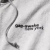 Gap × Awake Ny Ağır Dokuma Oversized Logolu Fermuarlı Kapüşonlu Sweatshirt
