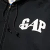 Gap × Awake Ny Ağır Dokuma Oversized Logolu Fermuarlı Kapüşonlu Sweatshirt