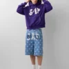 GAP × Awake Ny Ağır Kaliteli Oversized Logolu Kapüşonlu Sweatshirt