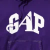 GAP × Awake Ny Ağır Kaliteli Oversized Logolu Kapüşonlu Sweatshirt