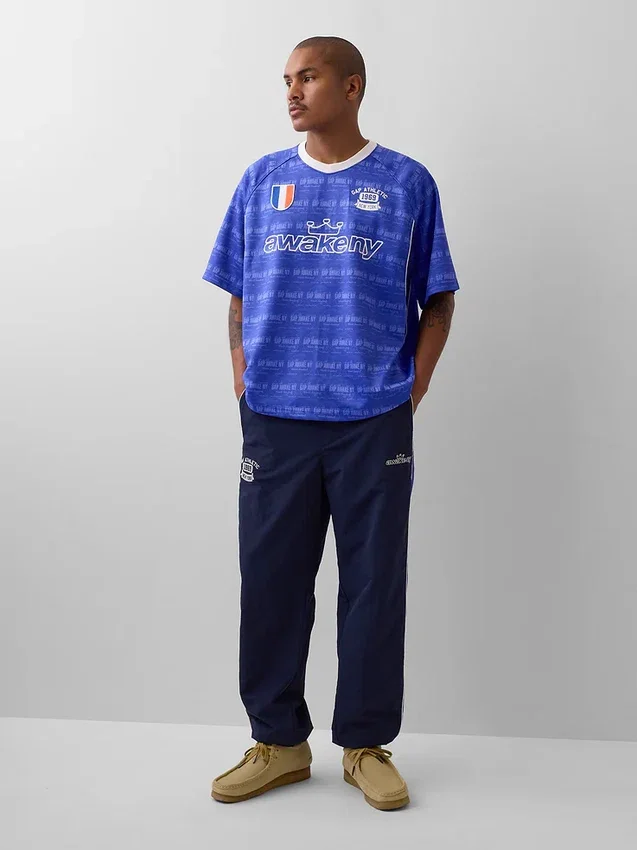 GAP × Awake Ny Büyük Boy Logo Jersey