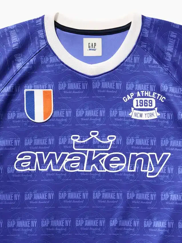 GAP × Awake Ny Büyük Boy Logo Jersey