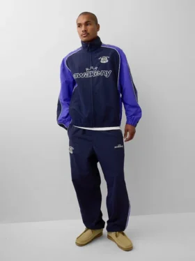 GAP × Awake Ny Geri Dönüştürülmüş Oversized Eşofman Ceketi