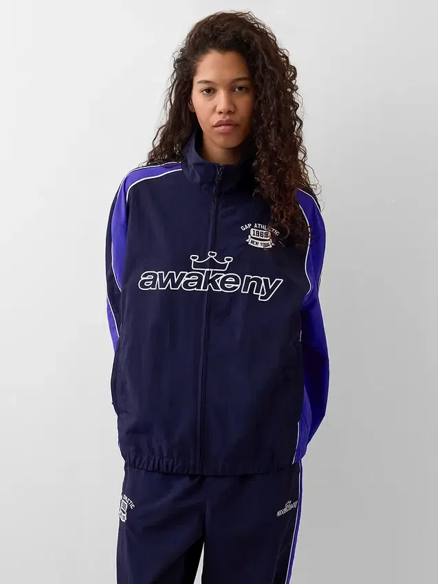 GAP × Awake Ny Geri Dönüştürülmüş Oversized Eşofman Ceketi