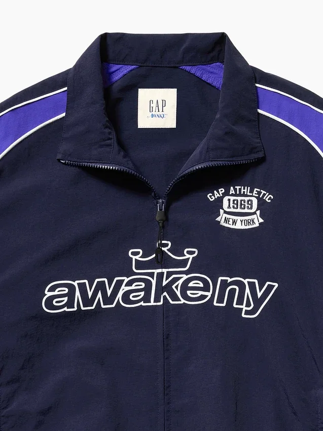 GAP × Awake Ny Geri Dönüştürülmüş Oversized Eşofman Ceketi