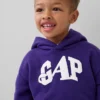 GAP × Awake Ny Küçük Çocuk Vintagesoft Logolu Kapüşonlu Sweatshirt