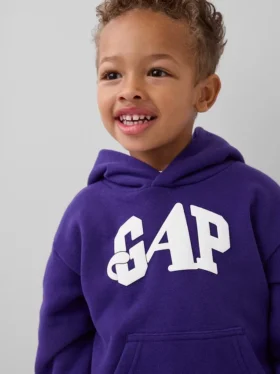 GAP × Awake Ny Küçük Çocuk Vintagesoft Logolu Kapüşonlu Sweatshirt