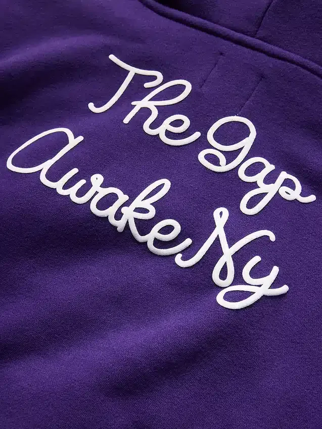 GAP × Awake Ny Küçük Çocuk Vintagesoft Logolu Kapüşonlu Sweatshirt