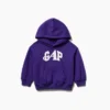 GAP × Awake Ny Küçük Çocuk Vintagesoft Logolu Kapüşonlu Sweatshirt