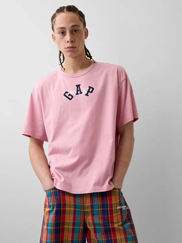 Gap × Awake Ny Rahat Kesim Logolu Tişört