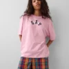 Gap × Awake Ny Rahat Kesim Logolu Tişört