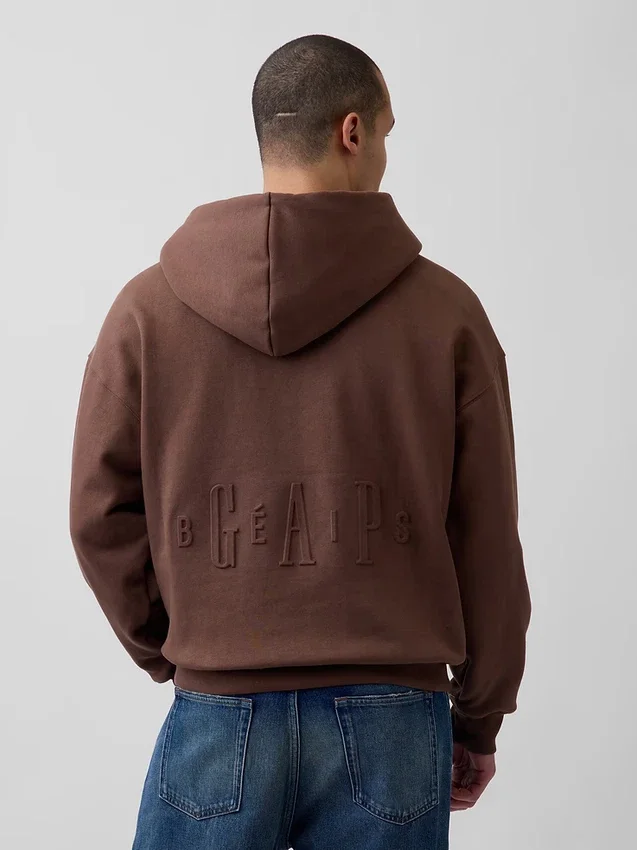 GAP × Béis Yetişkinler İçin Kalın Seyahat Kapüşonlu Sweatshirt