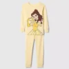 GAP × Disney Baby Organik Fırçalanmış Pamuklu Prenses Pijama Seti