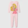 GAP × Disney Baby Organik Fırçalanmış Pamuklu Prenses Pijama Seti