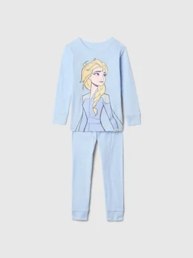 GAP × Disney Baby Organik Fırçalanmış Pamuklu Prenses Pijama Seti