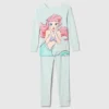 GAP × Disney Baby Organik Fırçalanmış Pamuklu Prenses Pijama Seti